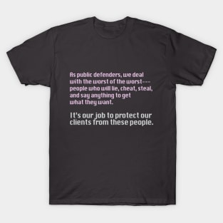 Public Defender T-Shirt